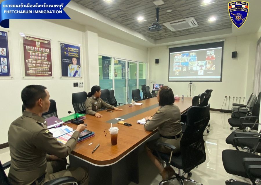 12 มี.ค.2567 ตม.จว.เพชรบุรี เข้าร่วมการโครงการ CLINIC POLICE ITA 2024 ครั้งที่ 2