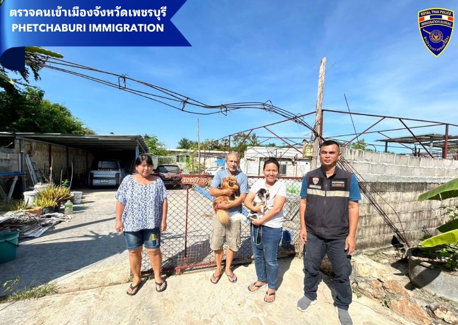 วันที่  3 ธ.ค.67 เวลาประมาณ 13.20 น. ตม.จว.เพชรบุรี ออกตรวจสอบข้อเท็จจริงการขออยู่ต่อในราชอาณาจักร