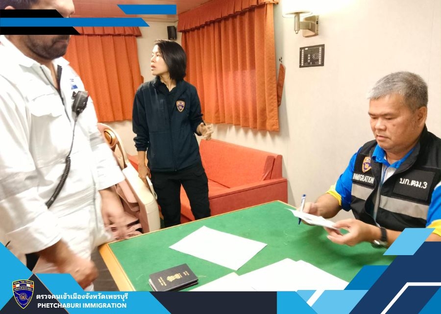ผลการปฏิบัติงานบริการคนต่างด้าว  INTER วันที่ 19 มี.ค.68